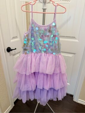 Lola and the boys: LAVENDER PAILLETTE OMBRE TUTU DRESS **NWOT**